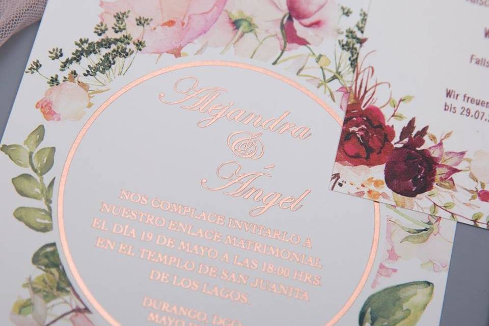 Faire Part Mariage Enveloppe 019 – Luxury Invitations