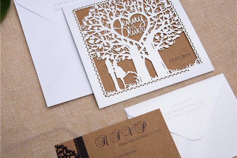 Faire Part Mariage Enveloppe 019 – Luxury Invitations