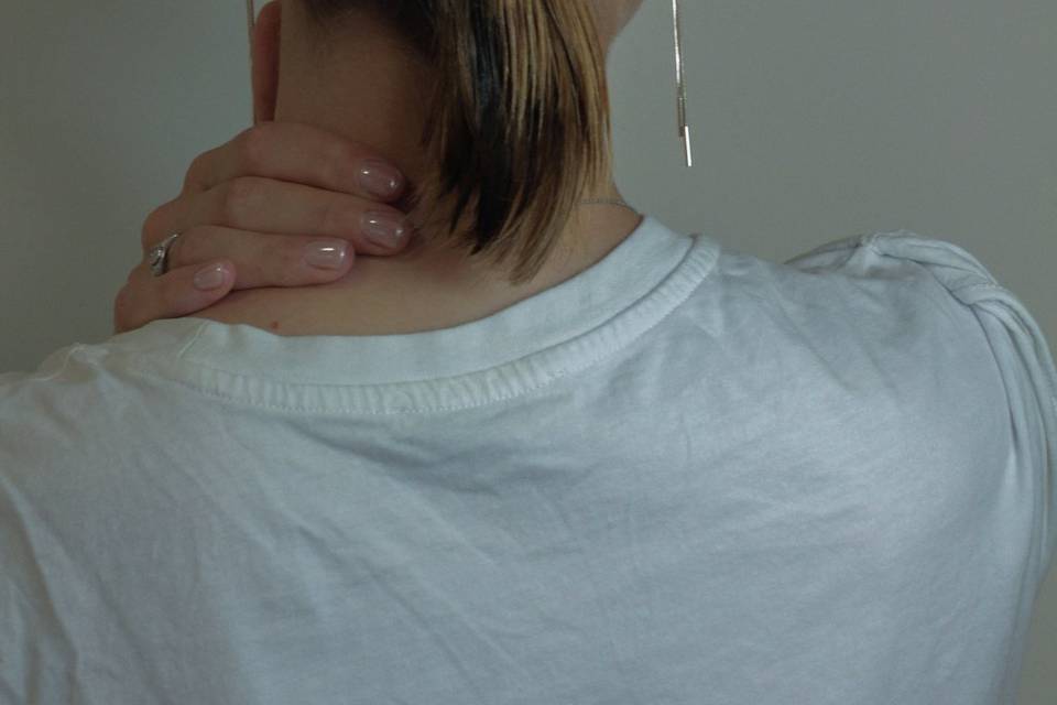 Chignon structuré