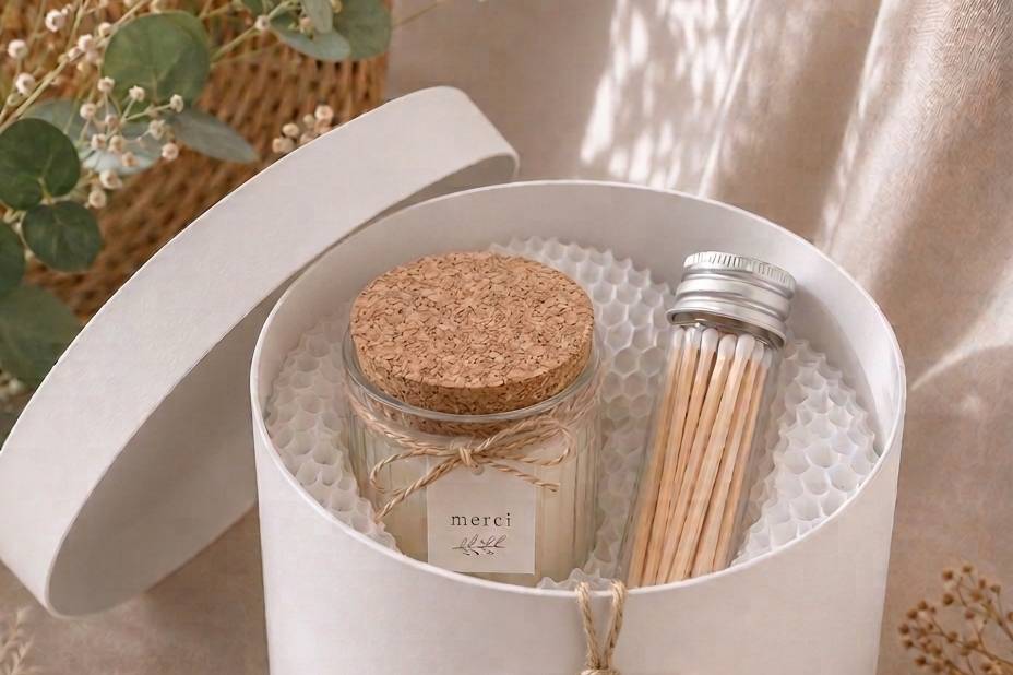 Bougie mariage personnalisé