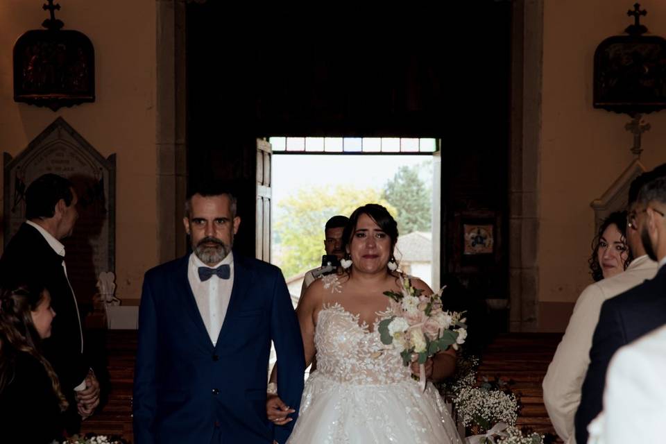 L'entrée de la mariée