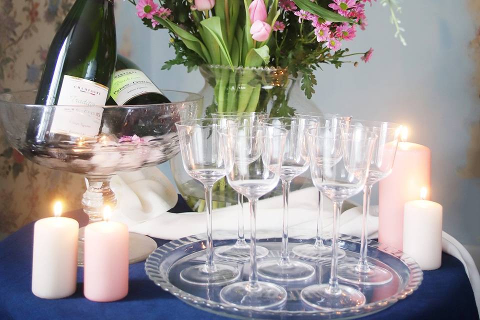 Table de bienvenue