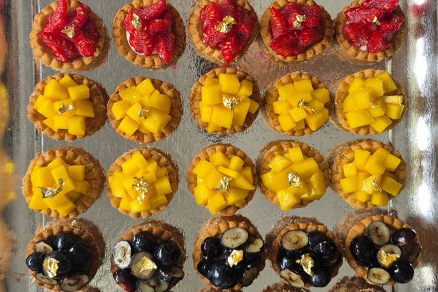 Minis tartes fruits