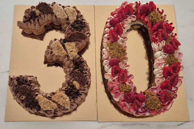 Numbers cakes