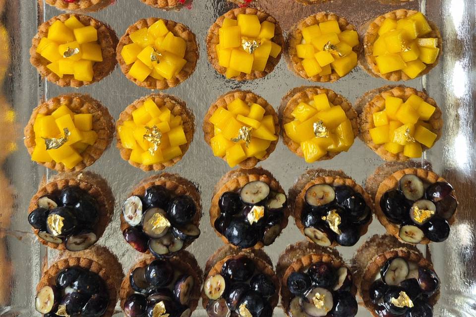 Minis tartes fruits