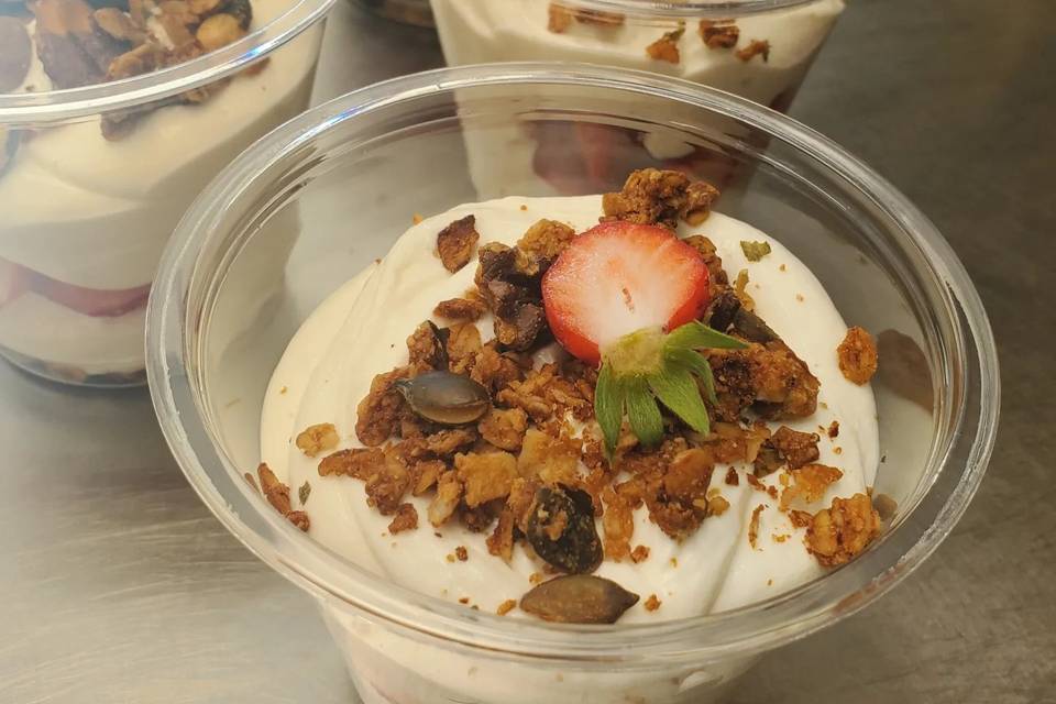 Dessert frais et gourmand