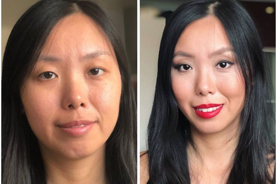 Maquillage mariée Qing