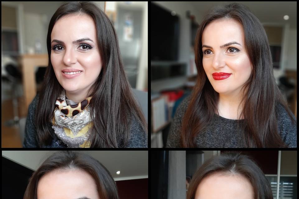 Maquillage Essai 4 styles