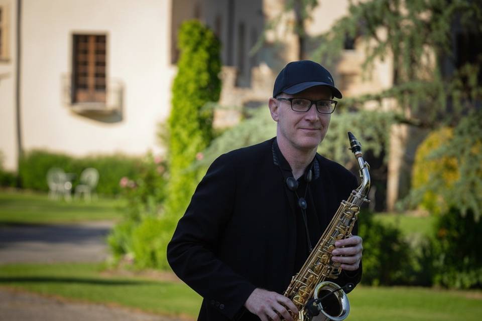 Animation saxophone