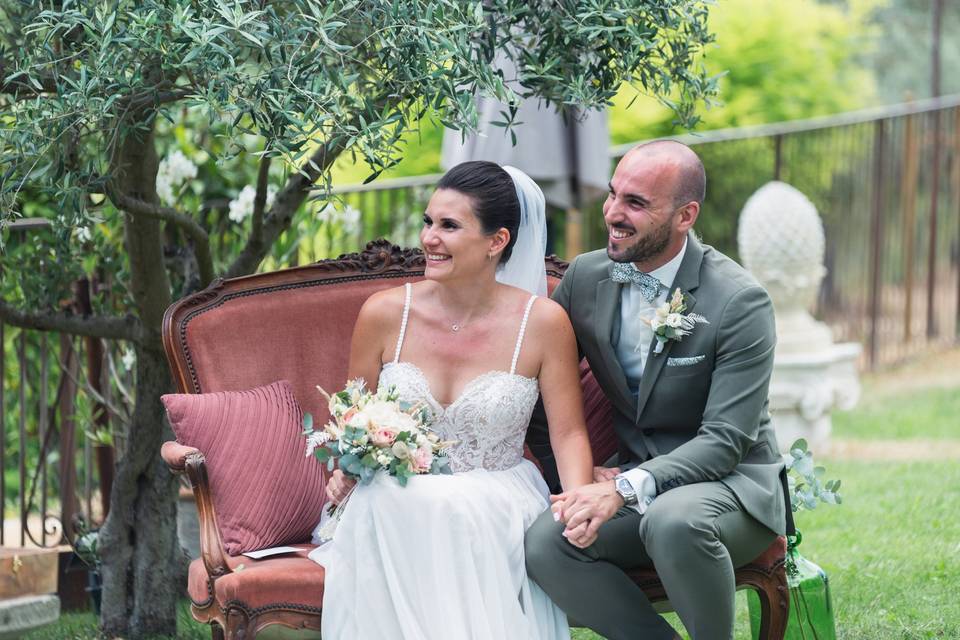 Bouquet de mariée bohème