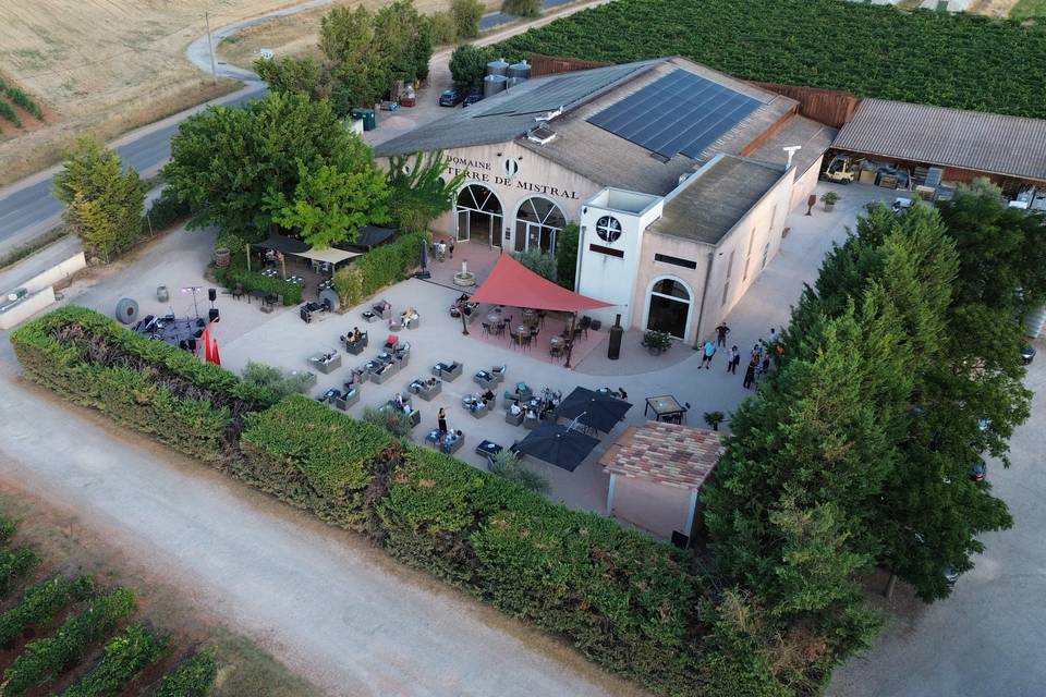 Vue aérienne