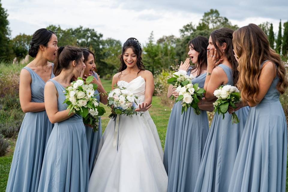 Bouquets des demoiselles