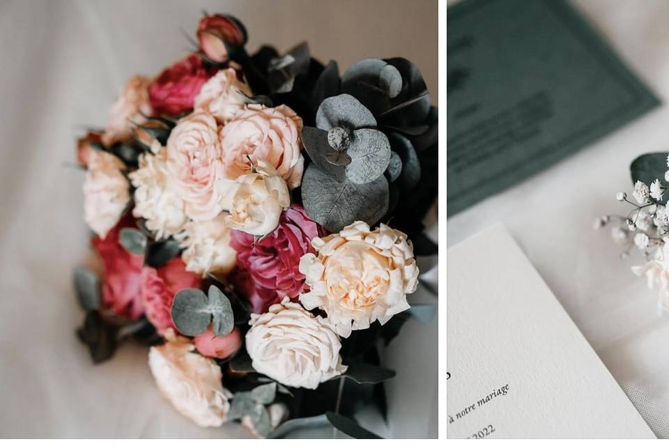 Bouquet et boutonnière