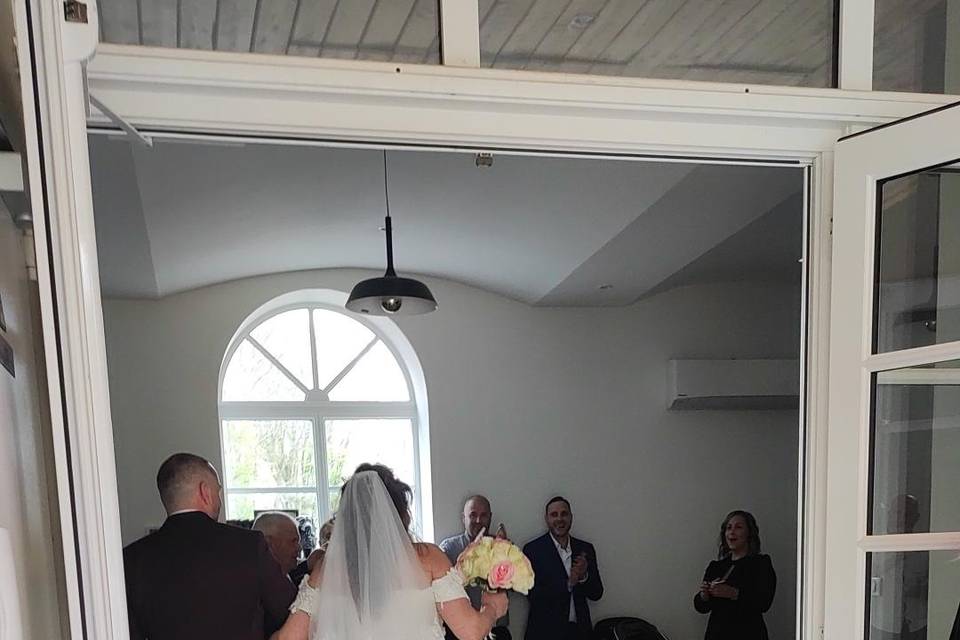 Entrée de la mariée