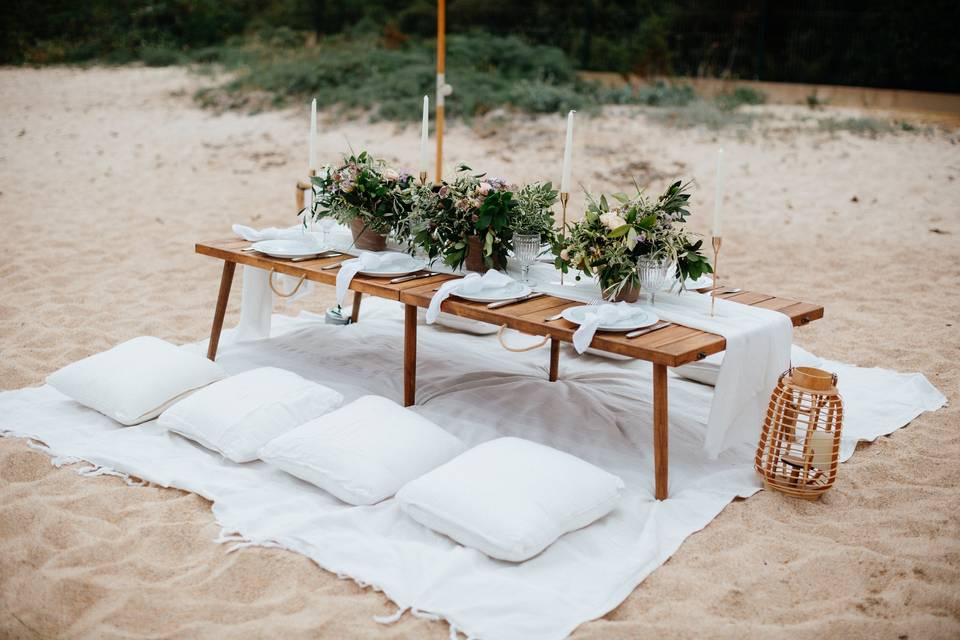 La plage... Il était un Picnic