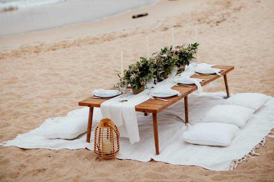 La plage... Il était un Picnic