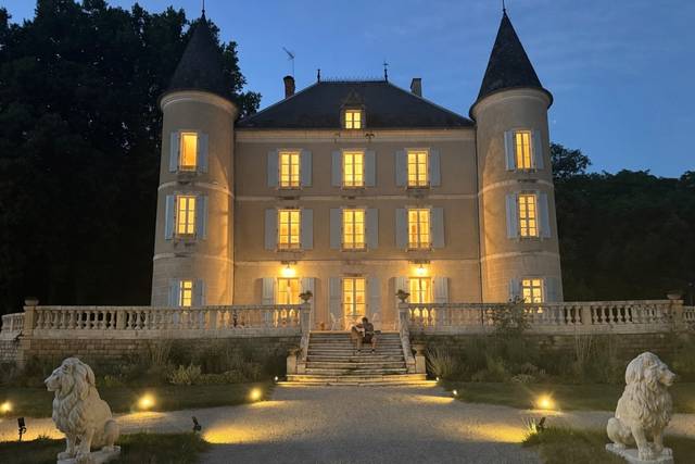 Féerie nocturne au château