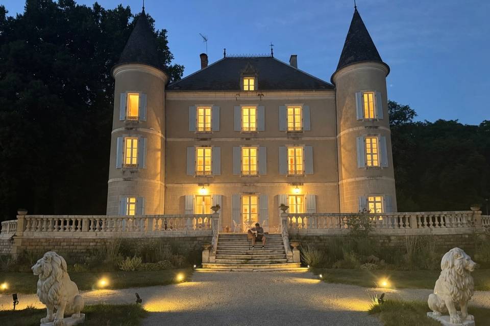 Féerie nocturne au château