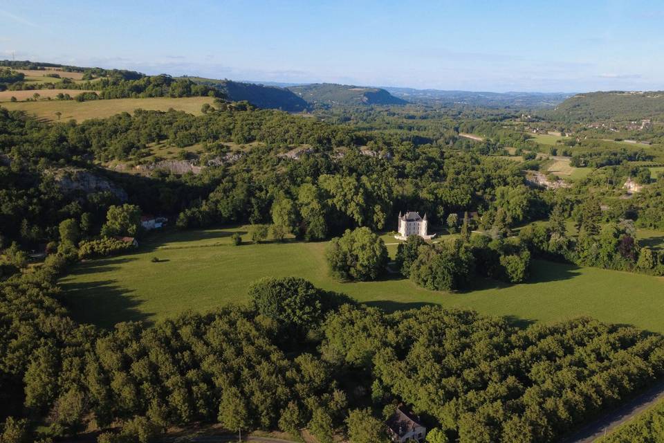 Panoramique du parc