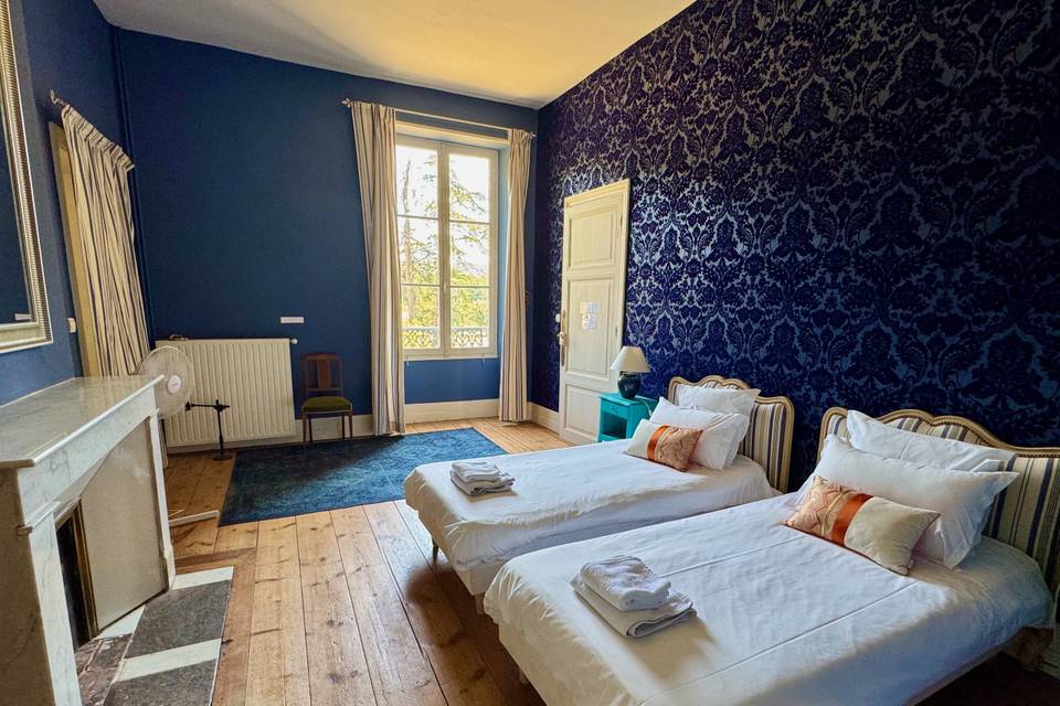 Chambre lits jumeaux