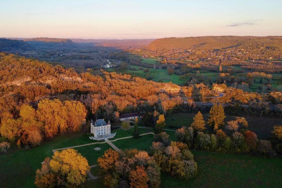 Le domaine en automne