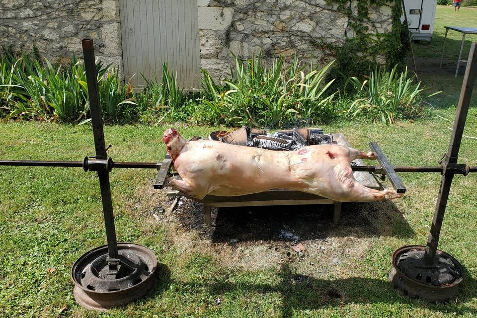 Méchoui dans le parc