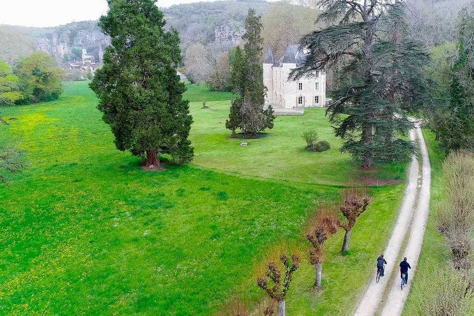 Entrée du château