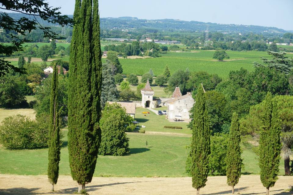 Vue sur la vallée