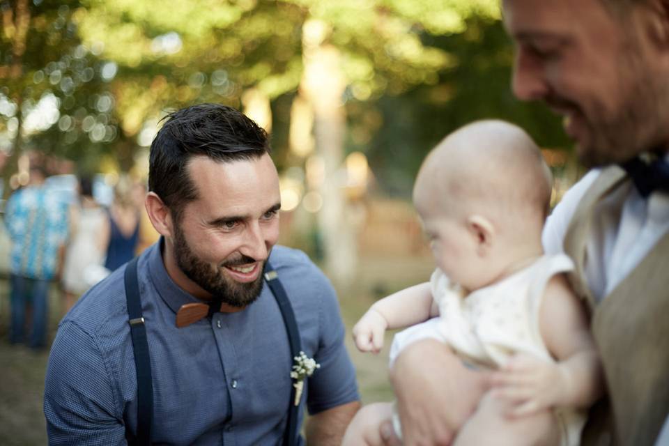 Sourire et bébé