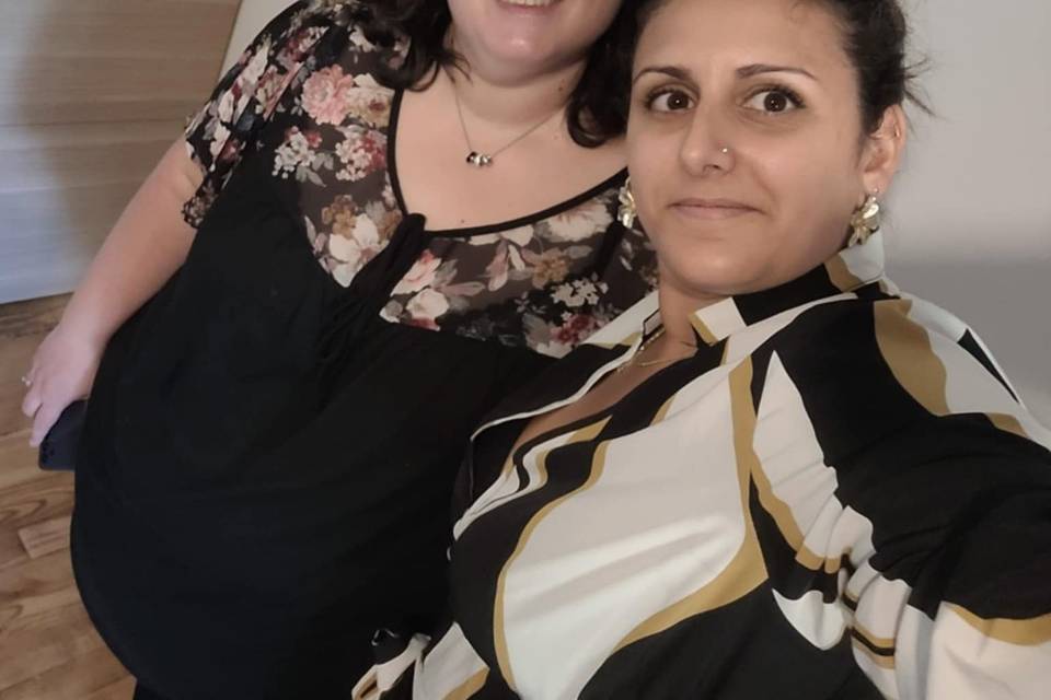 Moi et ma collaboratrice Jenni