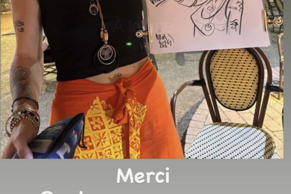 Animation dans un restaurant