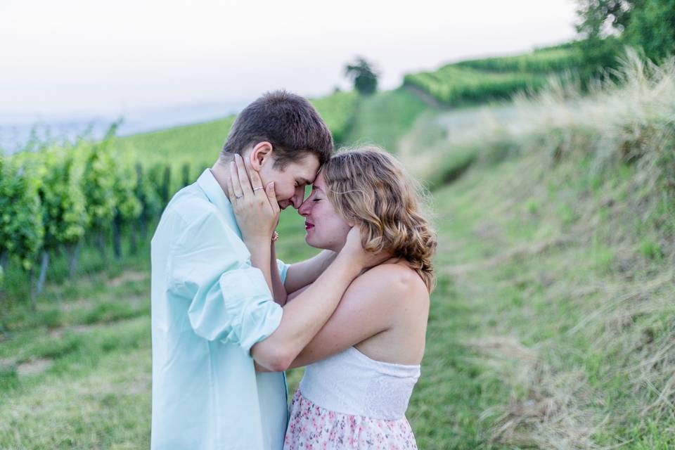 Séance engagement bucolique