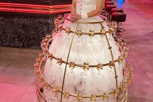 Robe champagne