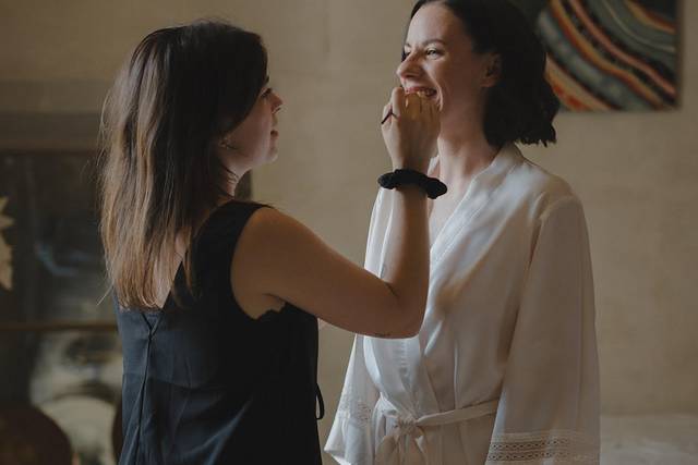 Coiffure et maquillage mariée