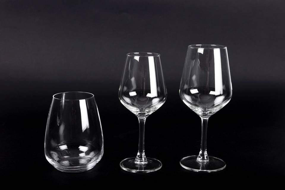 Gobelet 40 cl , verres à pieds