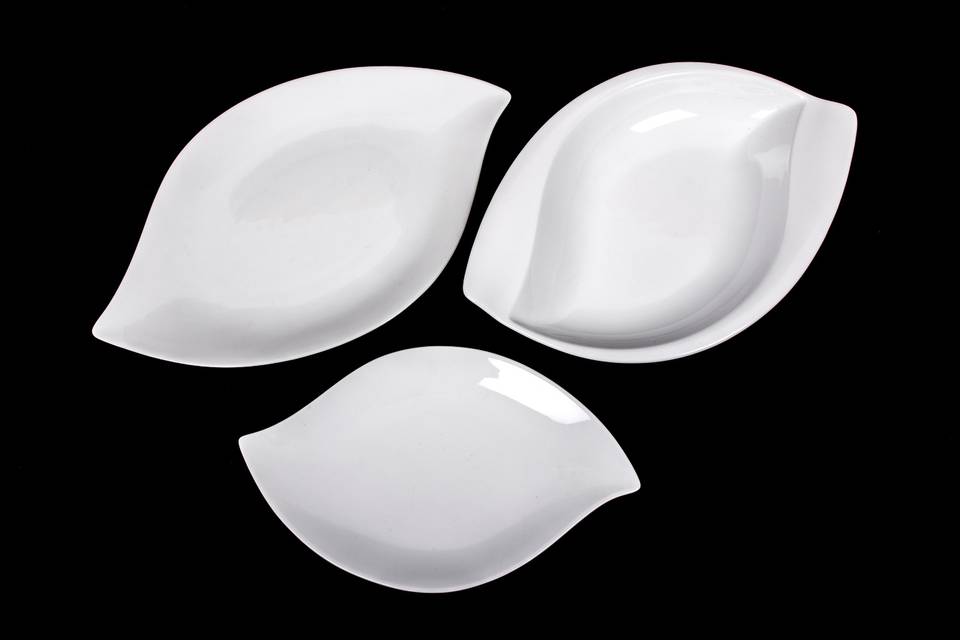 Assiettes Feuille
