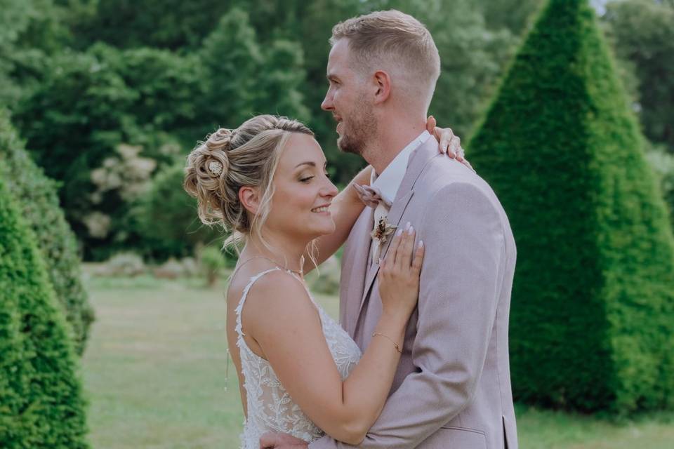 Coiffure et maquillage mariée