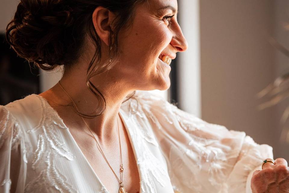 Coiffure et maquillage mariée