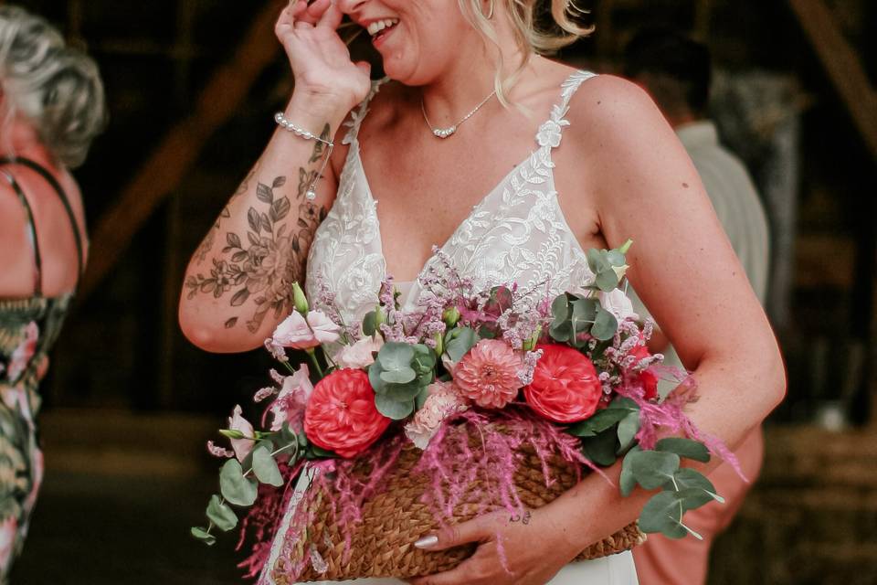 Bouquet éventail