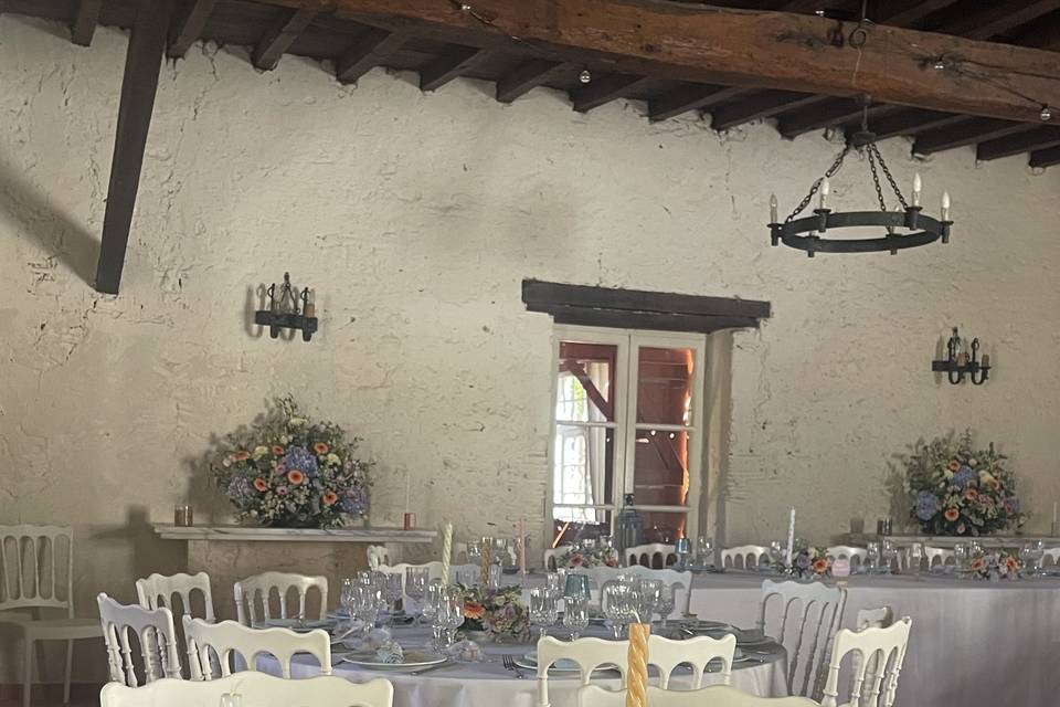Décoration salle de réception