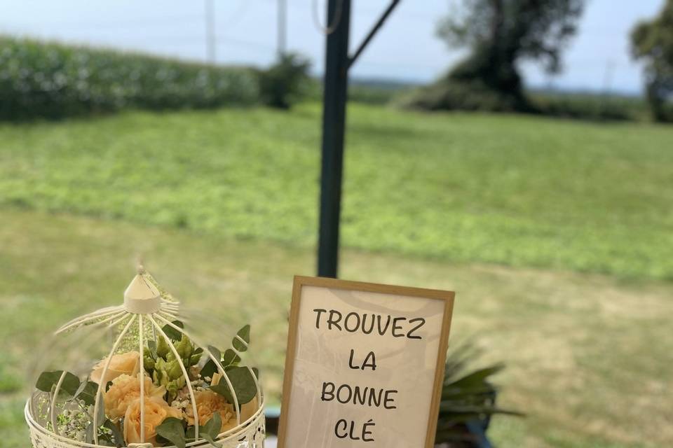 Rituel du bouquet cage