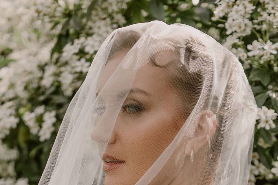 Mariée voile