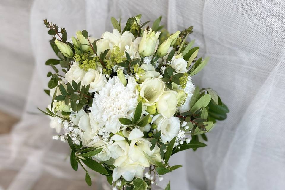 Bouquet de mariée cascade