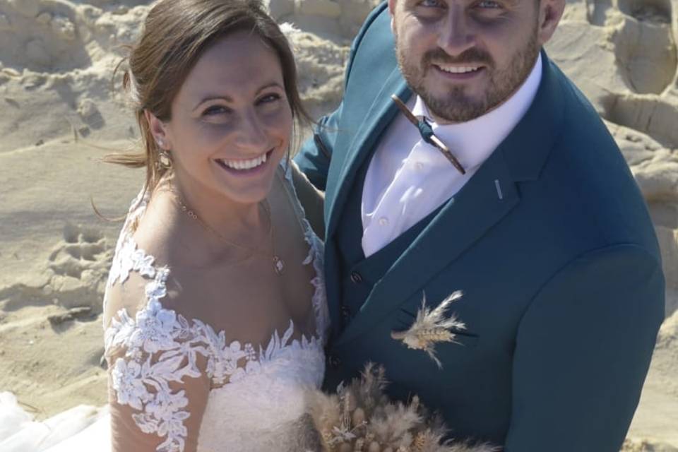 Bouquet de mariée bohème