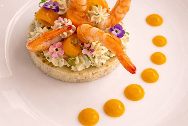 Saumon et sa crème