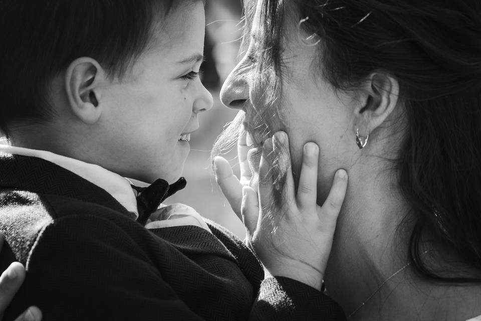 Complicité avec son fils