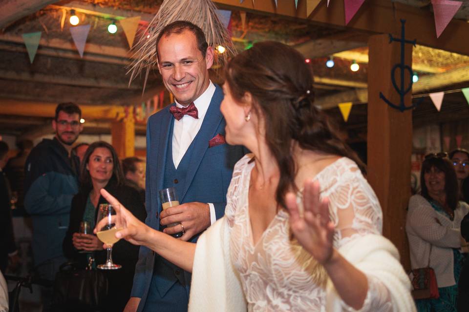 Soirée, débuts des festivités