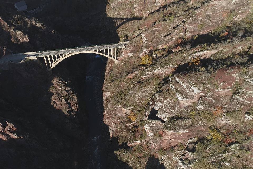 Pont de la mariée Daluis 06