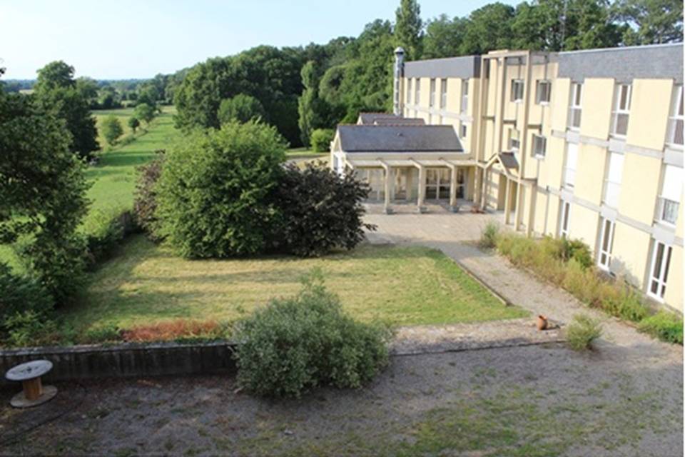Verrière et terasse à l'Ouest