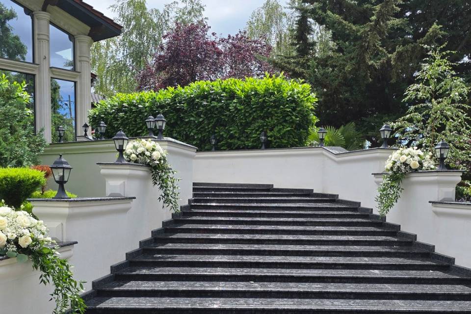 Décoration d'escalier